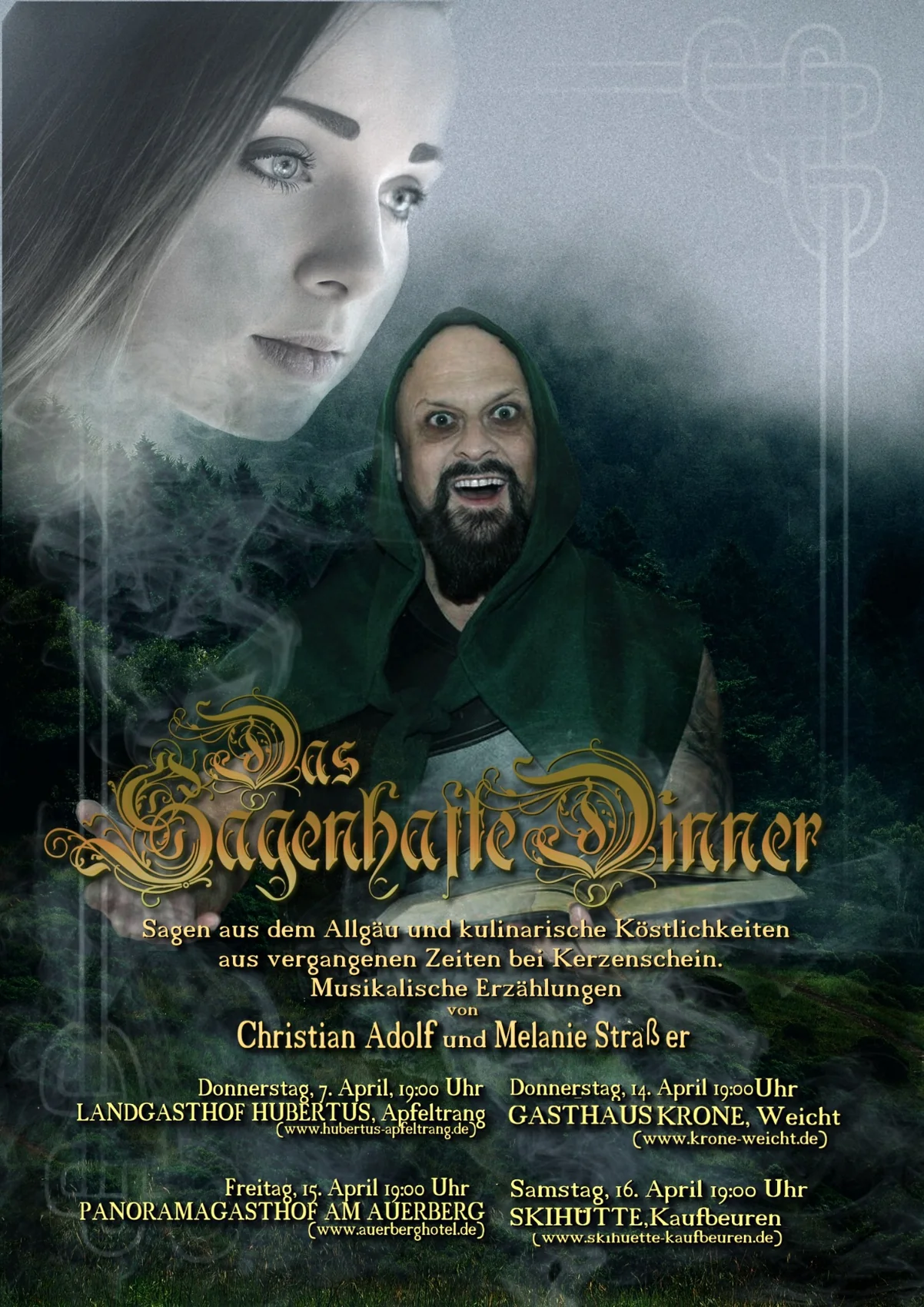 Originalplakat: Das Sagenhafte Dinner · Wie alles begann
