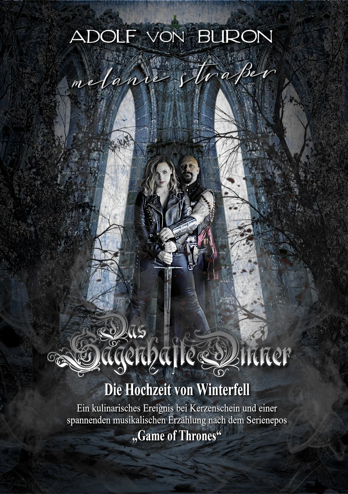 Originalplakat: Das Sagenhafte Dinner · Die Hochzeit von Winterfell